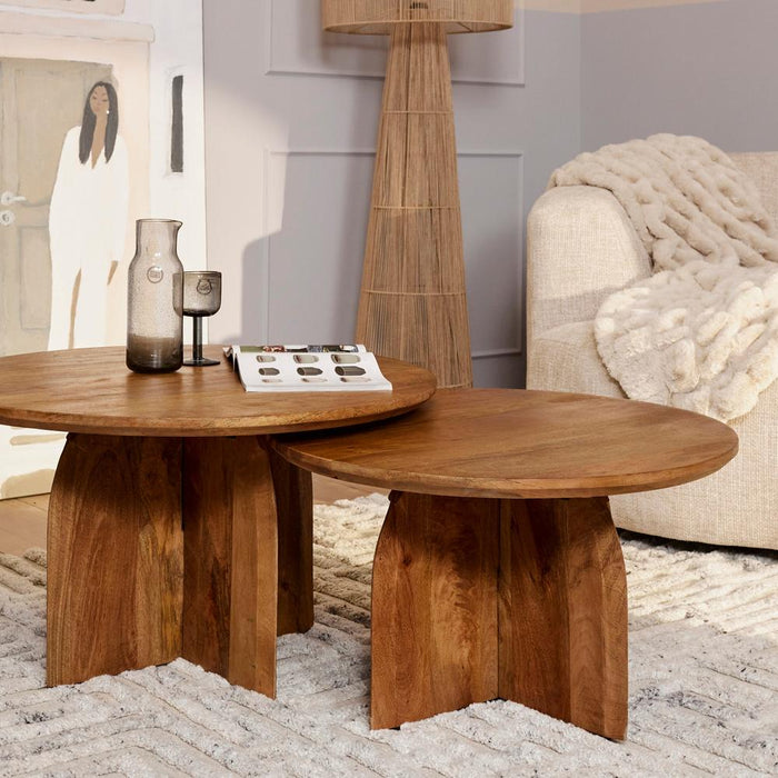 Salontafel Tense - 70 cm - Rond-Salontafels-Starfurn