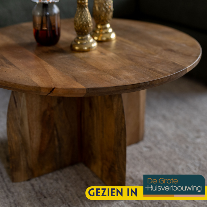 Salontafel Tense - 70 cm - Rond-Salontafels-Starfurn