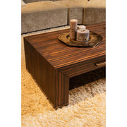 Salontafel Tiess Bruin 80x165 cm-Salontafels-PTMD
