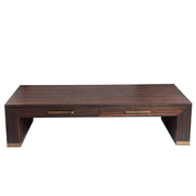 Salontafel Tiess Bruin 80x165 cm-Salontafels-PTMD