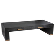 Salontafel Tiess Zwart 80x165 cm-Salontafels-PTMD