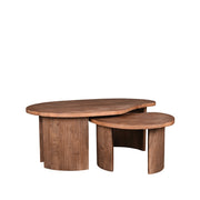Salontafel Timon Espresso Mangohout 100 cm 100x58x40 cm-Salontafels-LABEL51