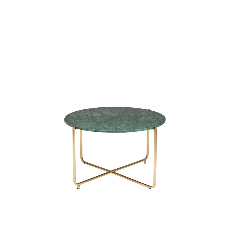 Salontafel Timpa Marble Groen Ø70x40 cm-Salontafels-Creating Home