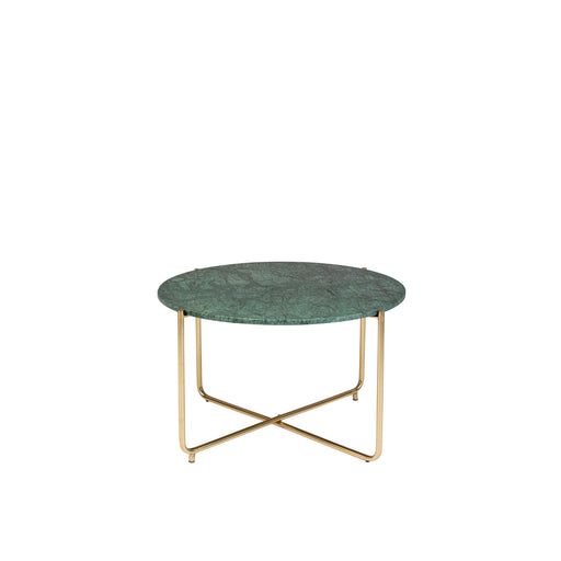 Salontafel Timpa Marble Groen Ø70x40 cm-Salontafels-Creating Home