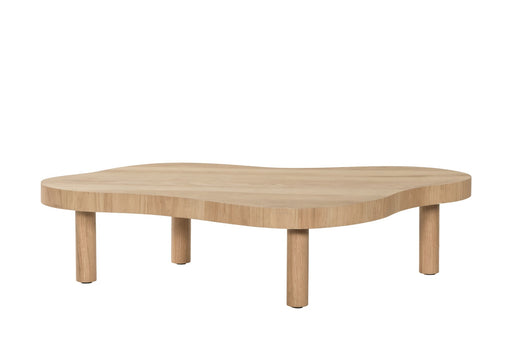Salontafel Tobago Eikenhout fineer Naturel hout 135x82 cm-Salontafels-Livingfurn