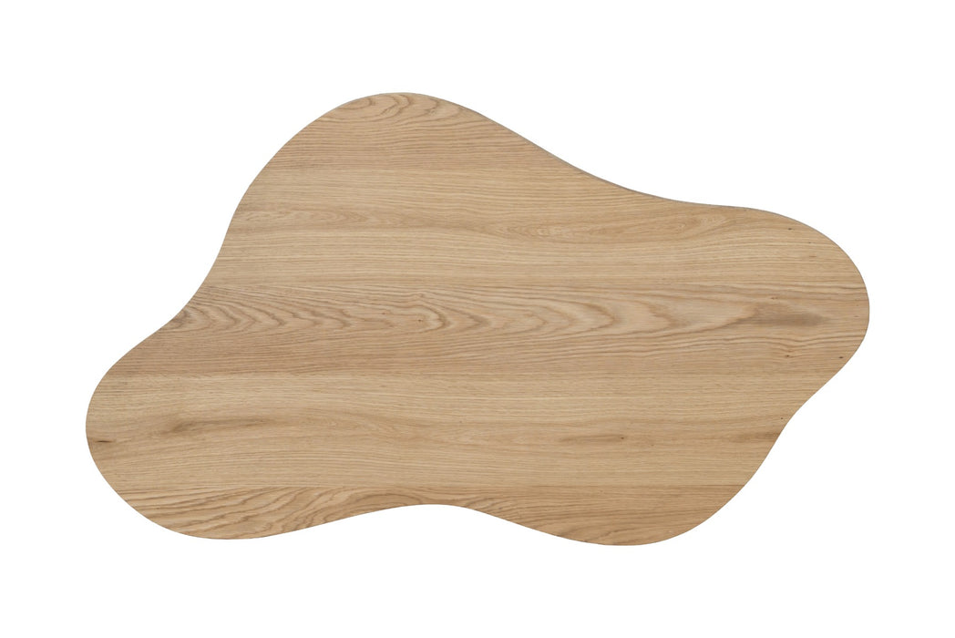 Salontafel Tobago Eikenhout fineer Naturel hout 135x82 cm-Salontafels-Livingfurn