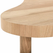 Salontafel Tobago Eikenhout fineer Naturel hout 135x82 cm-Salontafels-Livingfurn