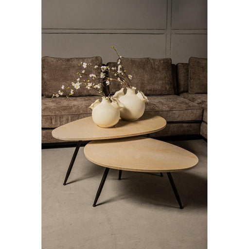 Salontafel Veria Marmer Beige 60x100 cm-PTMD