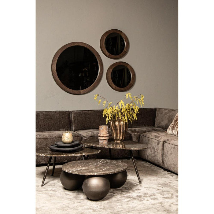 Salontafel Veria Marmer Bruin 60x100 cm-PTMD