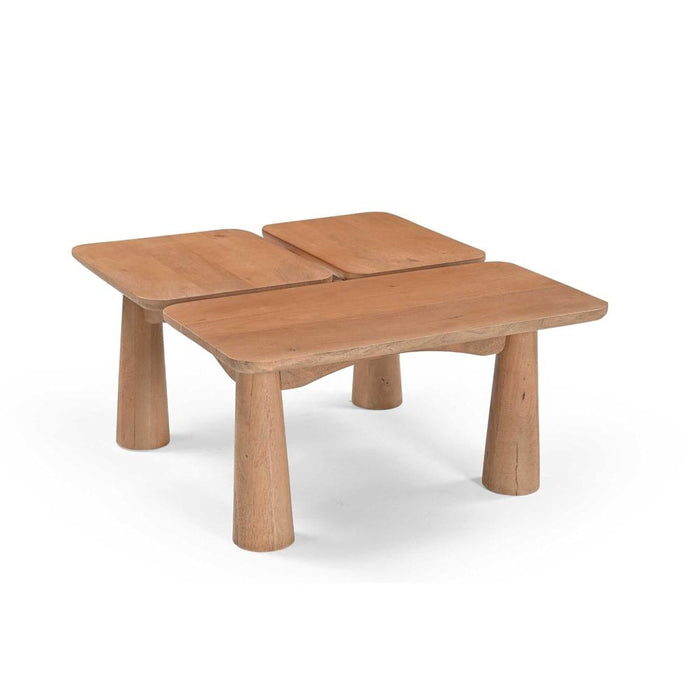 Salontafel Vona Naturel Mangohout 80 cm 80x70x36 cm-Salontafels-Starfurn