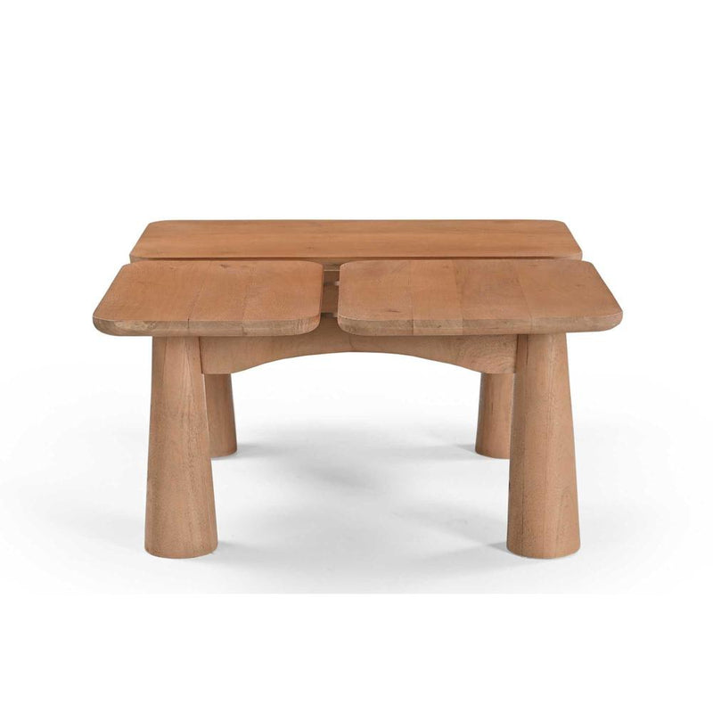 Salontafel Vona Naturel Mangohout 80 cm 80x70x36 cm-Salontafels-Starfurn