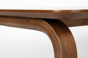 Salontafel Walden Walnut veneer Bruin 100x50 cm-Salontafels-Creating Home