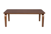 Salontafel Walden Walnut veneer Bruin 100x50 cm-Salontafels-Creating Home
