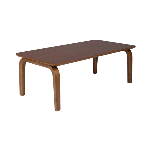 Salontafel Walden Walnut veneer Bruin 100x50 cm-Salontafels-Creating Home