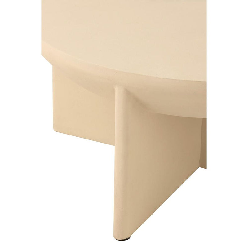 Salontafel Wit Mangohout hout 90 cm 90x90x42 cm-Salontafels-J-Line