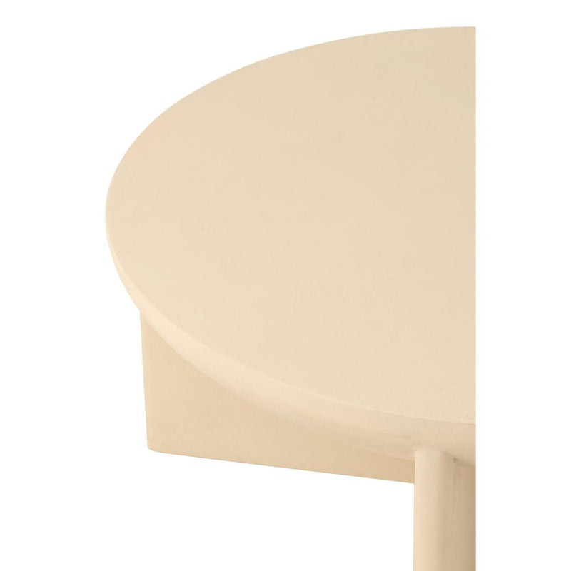 Salontafel Wit Mangohout hout 90 cm 90x90x42 cm-Salontafels-J-Line