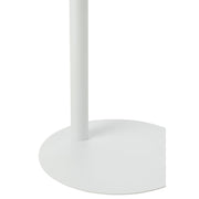 Salontafel Wit Metaal Rond 40 cm 40x40x50 cm-Bijzettafels-J-Line