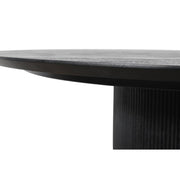 Salontafel Xelle Mangohout Zwart 150 cm-Salontafels-PTMD