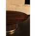 Salontafel Xelle Mangohout Zwart 150 cm-Salontafels-PTMD