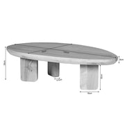 Salontafel Zillah 130 cm Eiken Bruin 130x70x35 cm-Salontafels-Starfurn