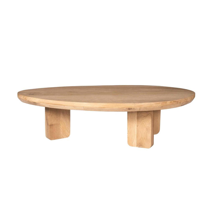 Salontafel Zillah - 130 cm - Naturel Eiken-Salontafels-Starfurn