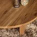 Salontafel Zillah - 130 cm - Naturel Eiken-Salontafels-Starfurn