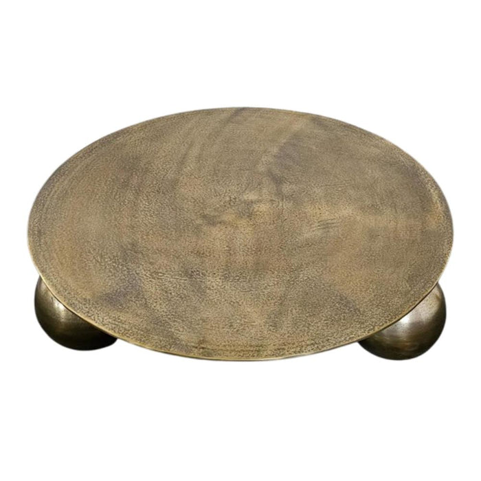 Salontafel Ziva Goud 90 cm 90x90x23 cm-Salontafels-Starfurn