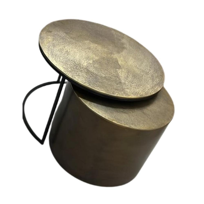 Salontafel Ziva Goud - 90 cm-Salontafels-Starfurn