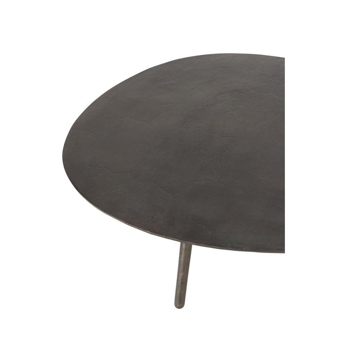Salontafel Zwart Aluminium L 72x119 cm-Salontafels-J-Line