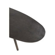 Salontafel Zwart Aluminium L 72x119 cm-Salontafels-J-Line