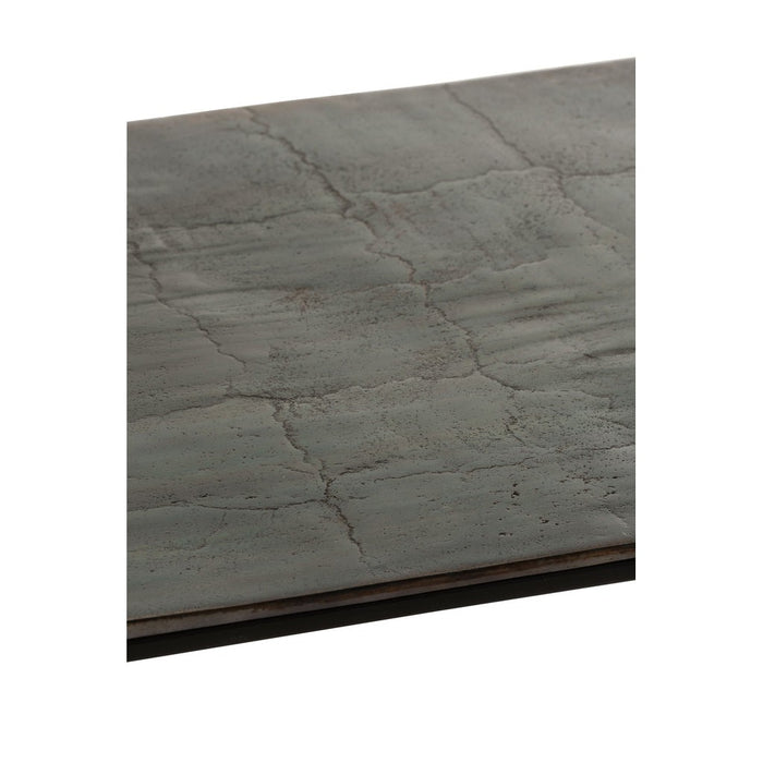 Salontafel Zwart Aluminium Rechthoekig 49x110 cm-Salontafels-J-Line