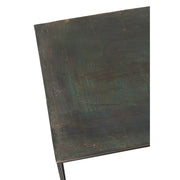 Salontafel Zwart Aluminium Rechthoekig 49x110 cm-Salontafels-J-Line