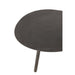Salontafel Zwart Aluminium S 52x89 cm-Salontafels-J-Line