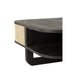 Salontafel Zwart Bayur hout 84 cm 84.5x84.5x36 cm-Salontafels-J-Line