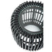 Salontafel Zwart Glas Rond 35 cm-Salontafels-J-Line