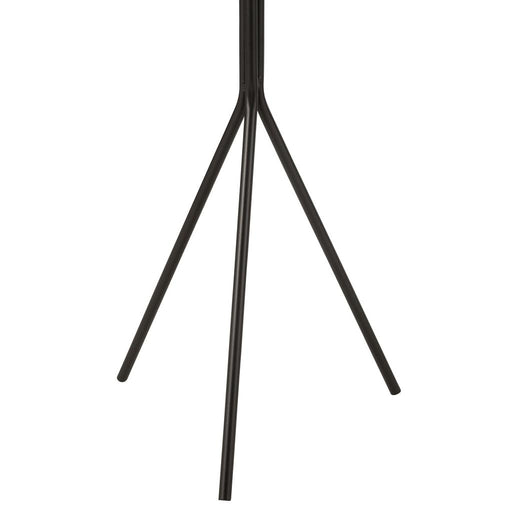 Salontafel Zwart Ijzer Rond 40 cm 40x40x57 cm-Salontafels-J-Line