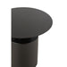 Salontafel Zwart ijzer Rond 55 cm 55x55x51 cm-Bijzettafels-J-Line
