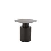 Salontafel Zwart Ijzer Rond 55 cm 55x55x51 cm-Bijzettafels-J-Line