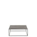 Salontafel Zwart Ijzer Vierkant 80 cm 80x80x30 cm-Salontafels-J-Line