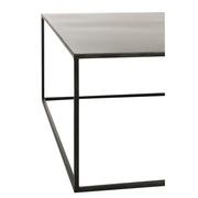 Salontafel Zwart Ijzer Vierkant 80 cm 80x80x30 cm-Salontafels-J-Line