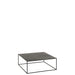 Salontafel Zwart Ijzer Vierkant 80 cm 80x80x30 cm-Salontafels-J-Line