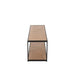 Salontafel Zwart Mdf Rechthoekig 40x150 cm-Salontafels-J-Line