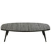 Salontafel Zwart Mdf Rechthoekig 70x120 cm-Salontafels-J-Line