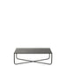 Salontafel Zwart Metaal 60x100 cm-Salontafels-J-Line