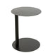 Salontafel Zwart Metaal Rond 40 cm 40x40x50 cm-Bijzettafels-J-Line