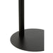 Salontafel Zwart Metaal Rond 40 cm 40x40x50 cm-Bijzettafels-J-Line