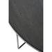 Salontafel Zwart Metaal Rond 81 cm-Salontafels-J-Line