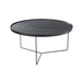 Salontafel Zwart Metaal Rond 81 cm-Salontafels-J-Line