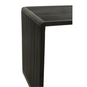 Salontafel Zwart Recycled hout 45 cm 45x50x50 cm-Bijzettafels-J-Line