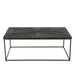 Salontafel Zwart Recycled hout 70x120 cm-Salontafels-J-Line